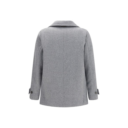Gray Wool Coat