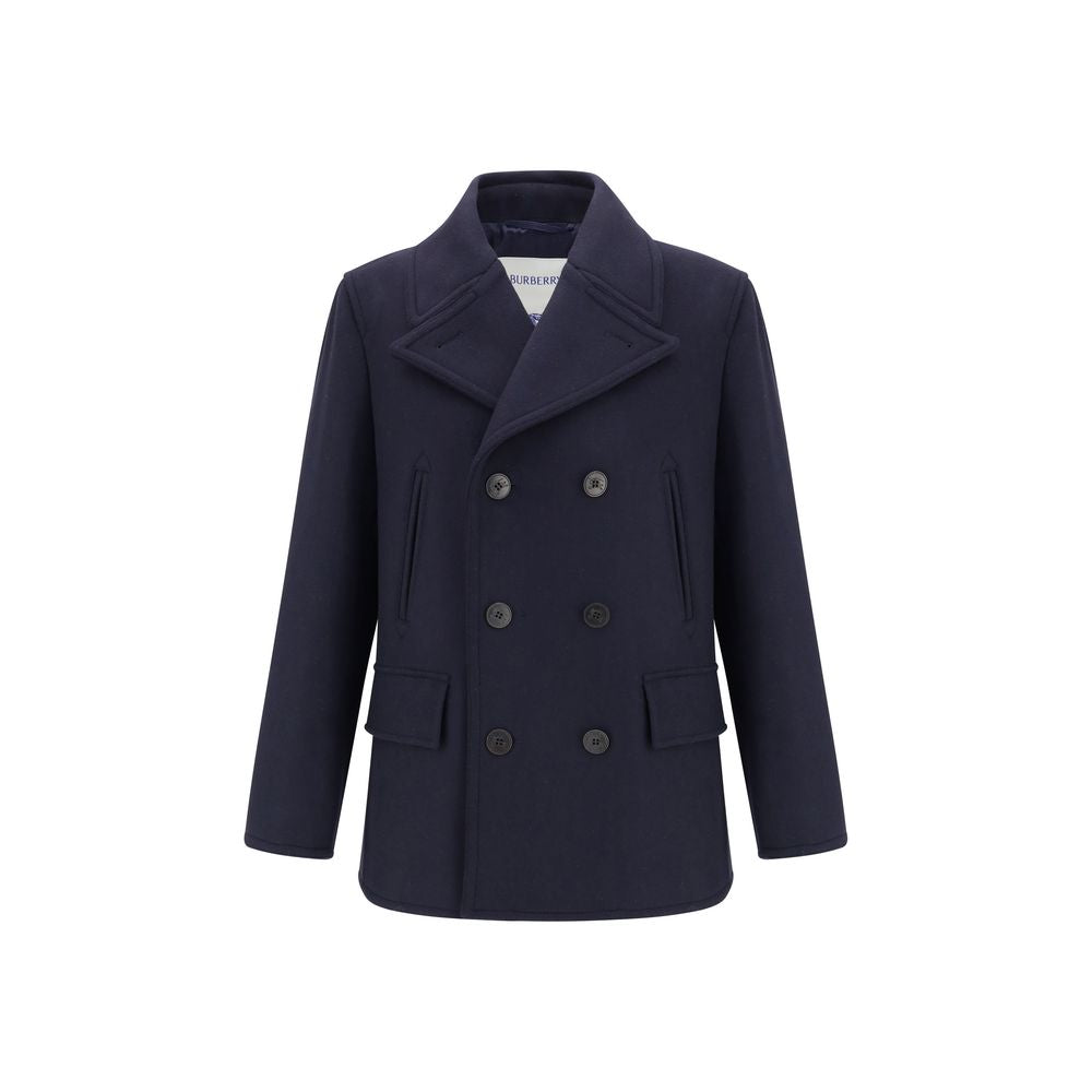 Blue Wool Coat