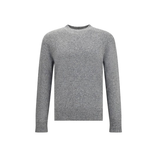 Gray Fleece Wool Sweatshirt