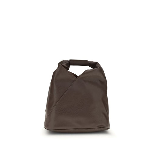 Brown Polyethylene Shoulder Bag