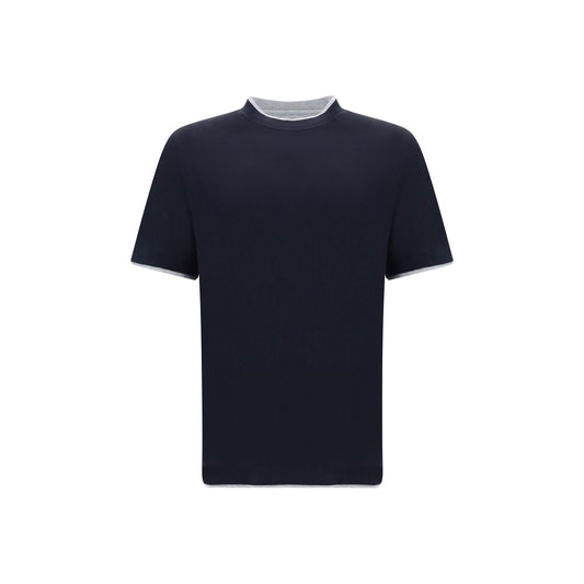 Blue Cotton T-Shirt