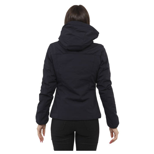 Blue Nylon Jackets & Coat