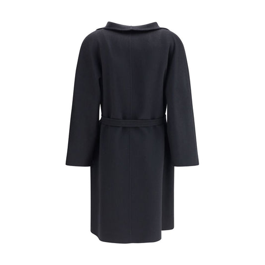 Black Cashmere Coat