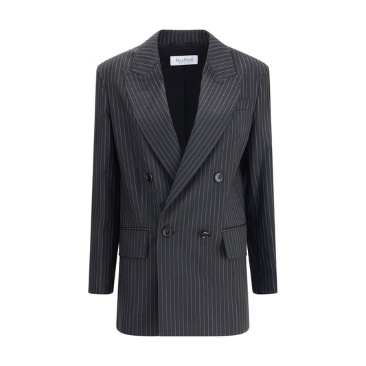 Black Fleece Wool Blazer