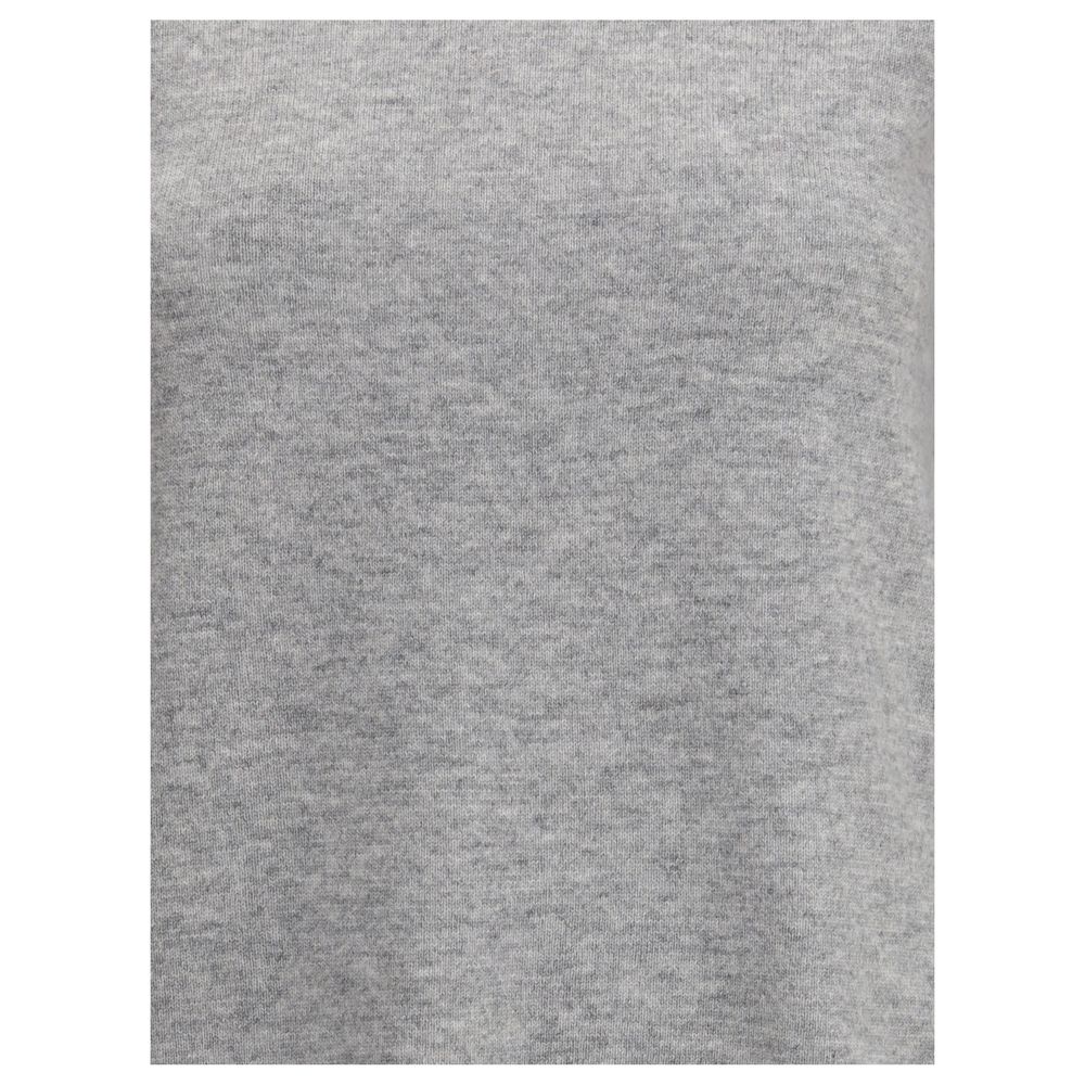 Gray Wool Turtleneck