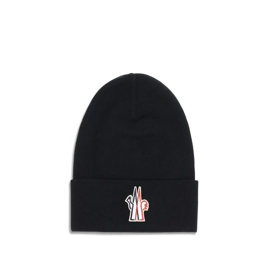 Black Fleece Wool Beanie