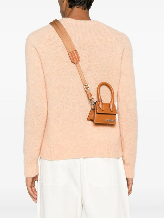 Light Brown Le Chiquito Homme Crossbody Bag