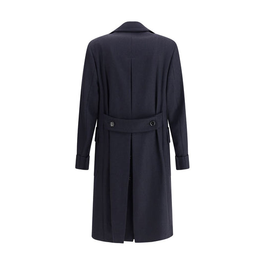 Blue Wool Coat