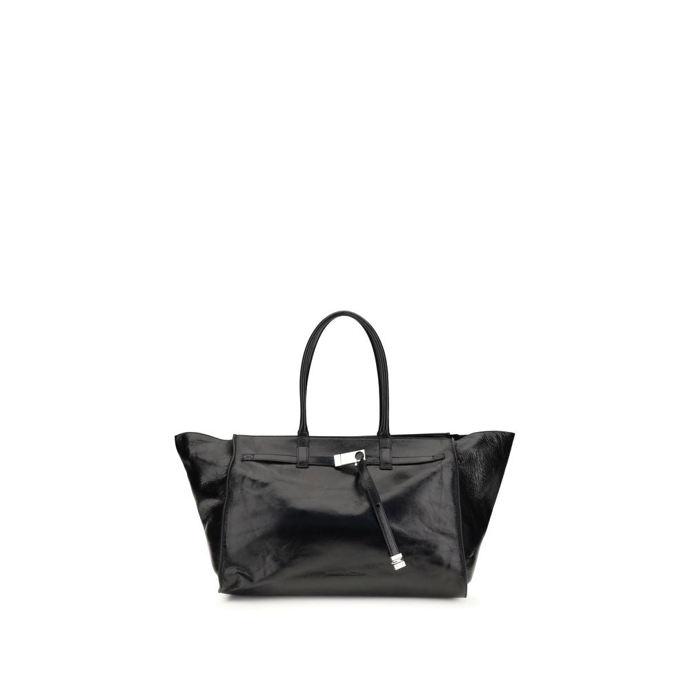 Black Calf Leather Bos Taurus Shoulder Bag