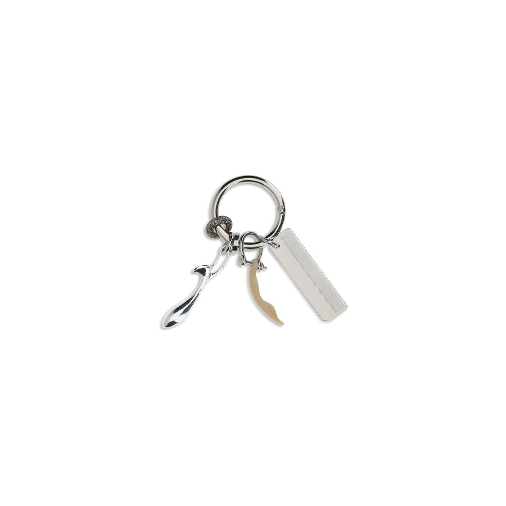 Silver Metal Keychain