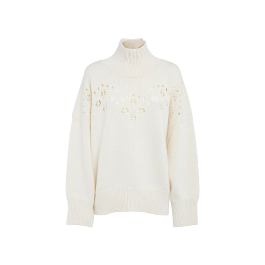White Wool Sweater