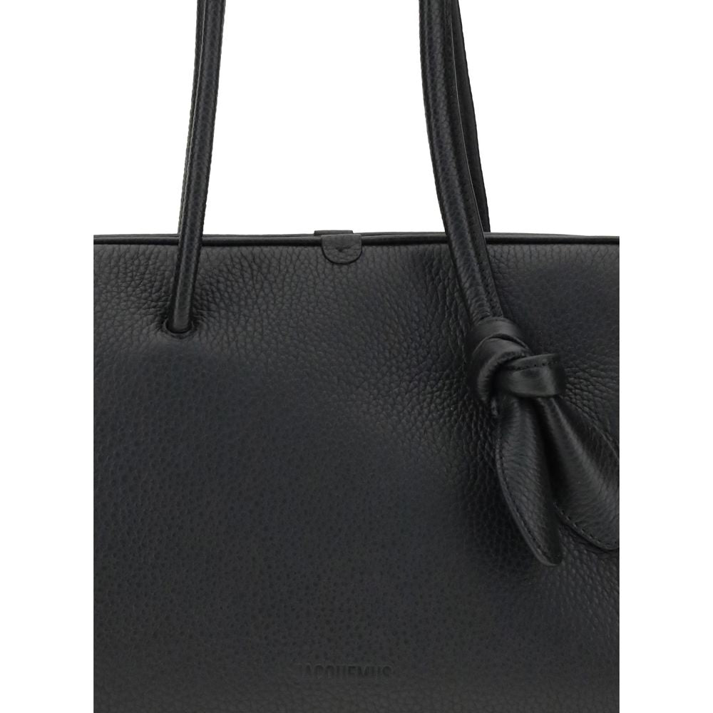 Black Calf Leather Bos Taurus Handbag