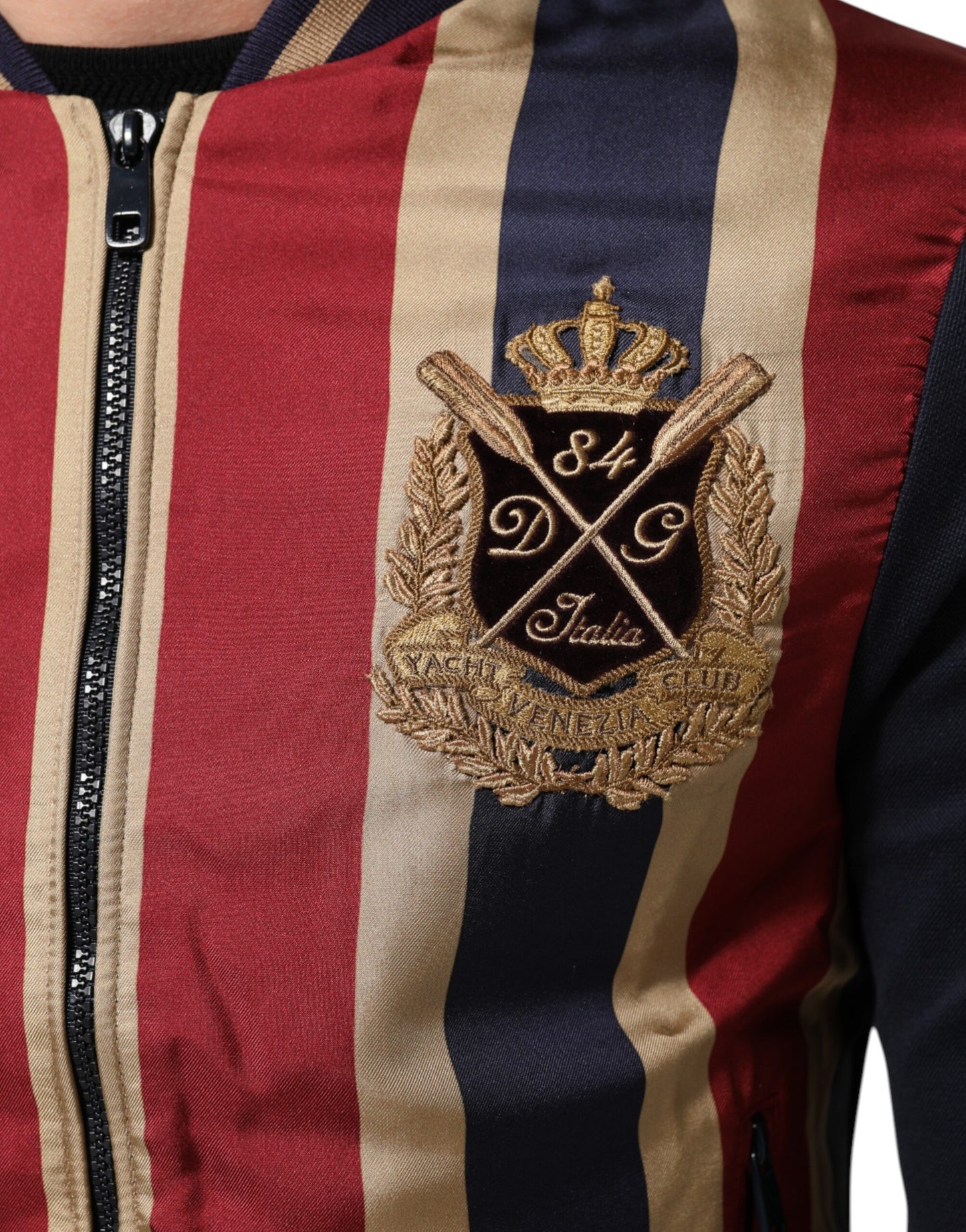 Multicolor #DGMillennials Full Zip Bomber Jacket