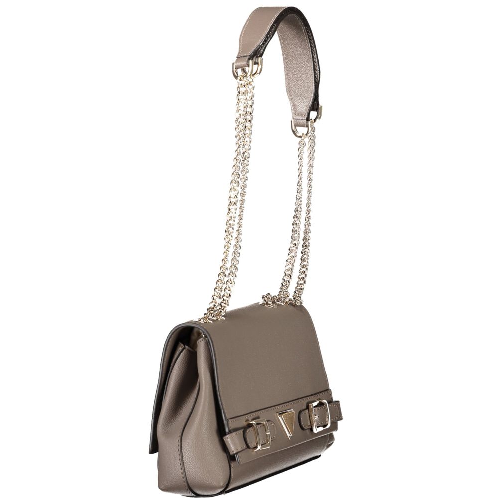 Brown Polyethylene Handbag