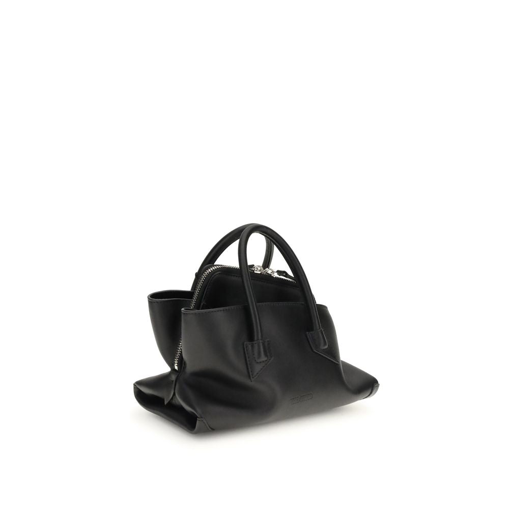 Black Calf Leather Bos Taurus Handbag