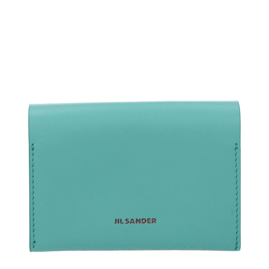 Green Leather Cardholder