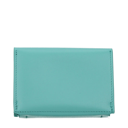 Green Leather Cardholder