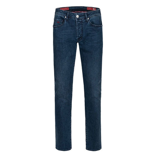 Blue Cotton Jeans Denim