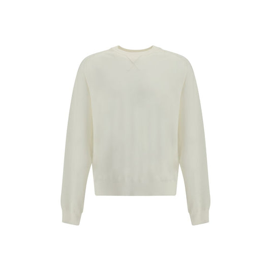 Crew-neck Sweater in merino wool