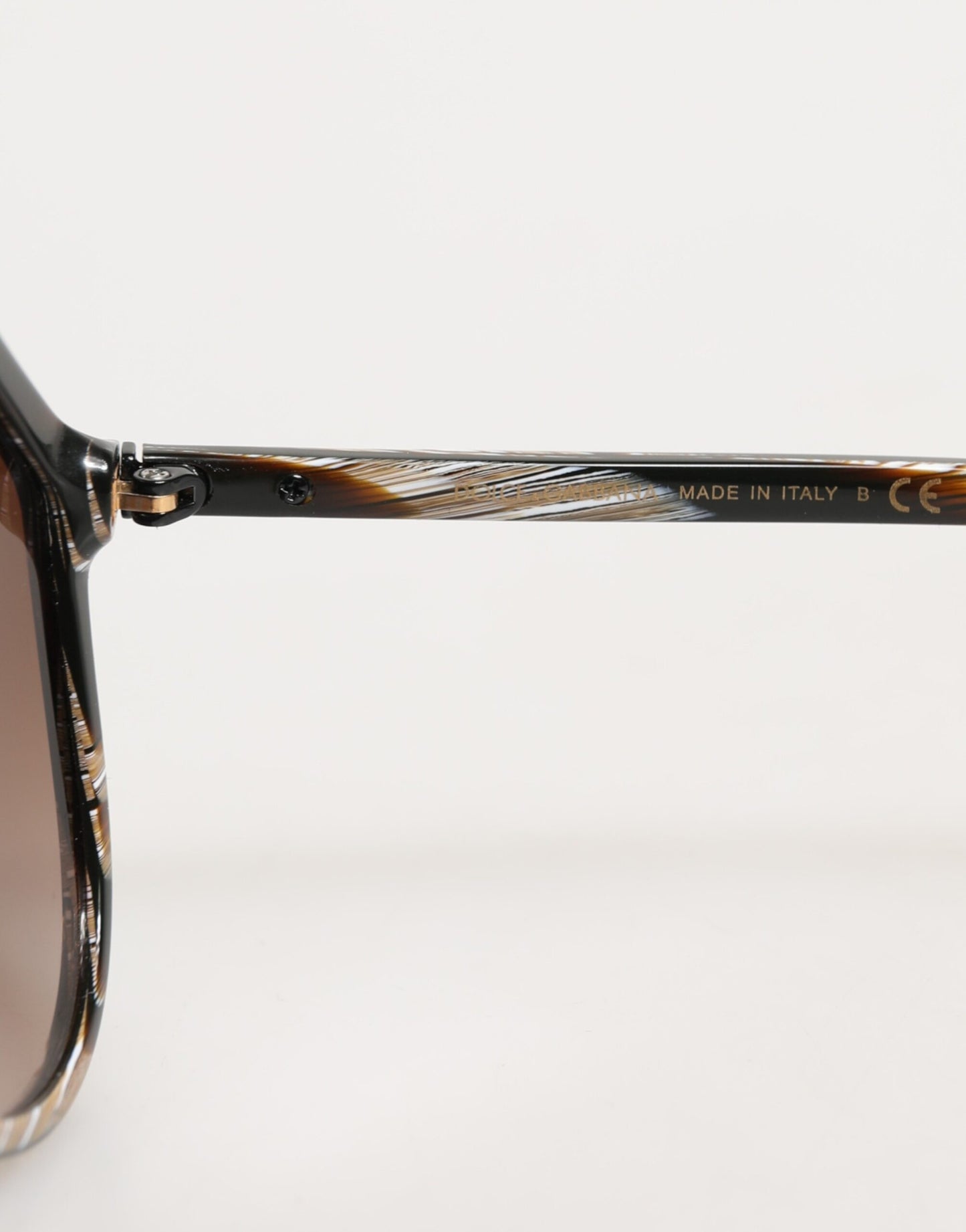 Brown Full Rim Acetate Pilot Eyewear Sunglasses