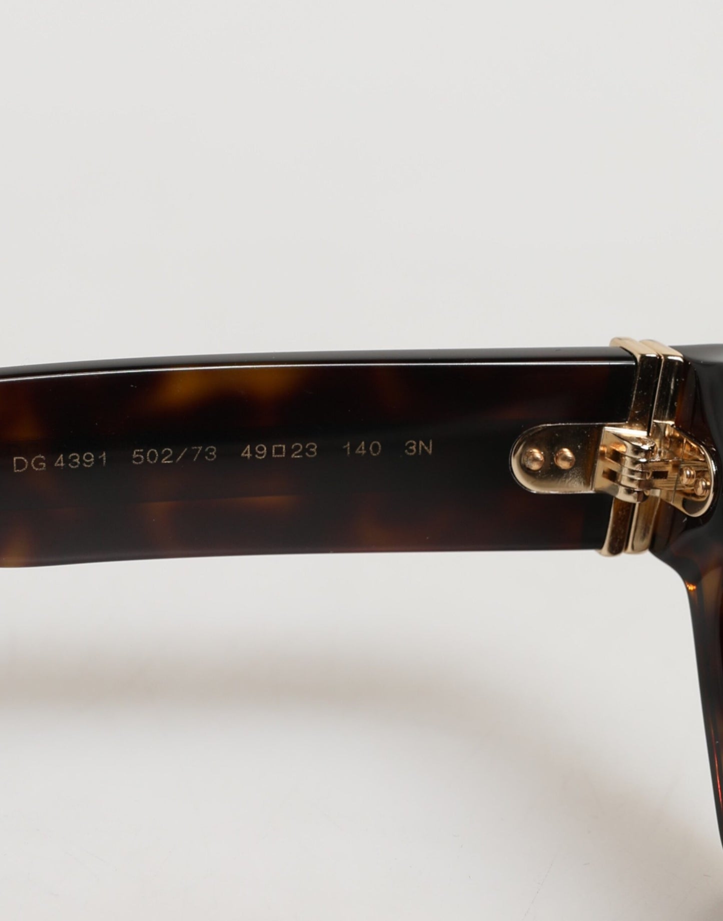 DG4379F Tortoiseshell Brown Acetate Geometric Shades Sunglasses