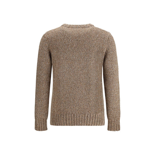 Brown Merino Wool Sweatshirt