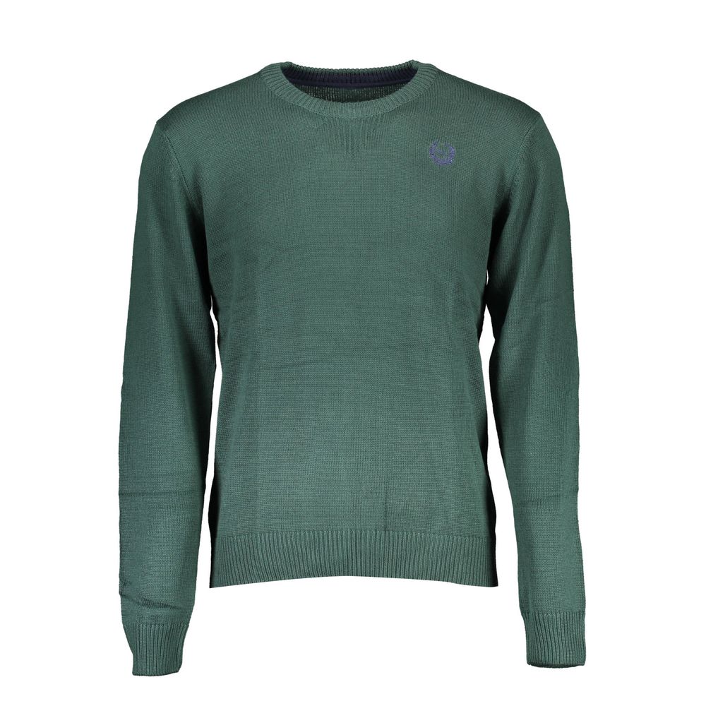 Green Cotton Sweater