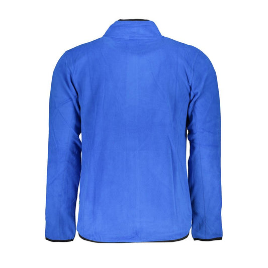 Blue Polyester Sweatshirt