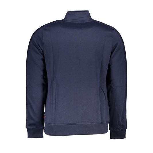 Blue Cotton Sweatshirt
