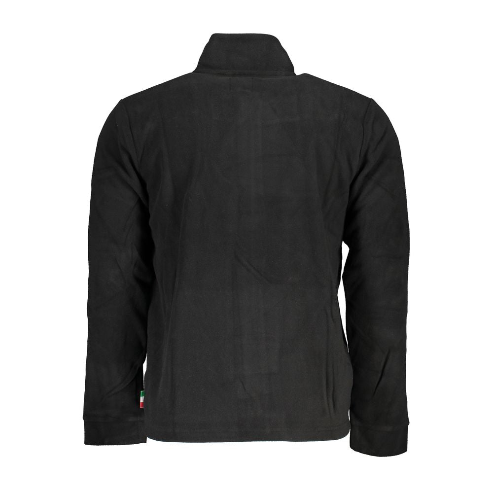 Black Polyester Sweatshirt