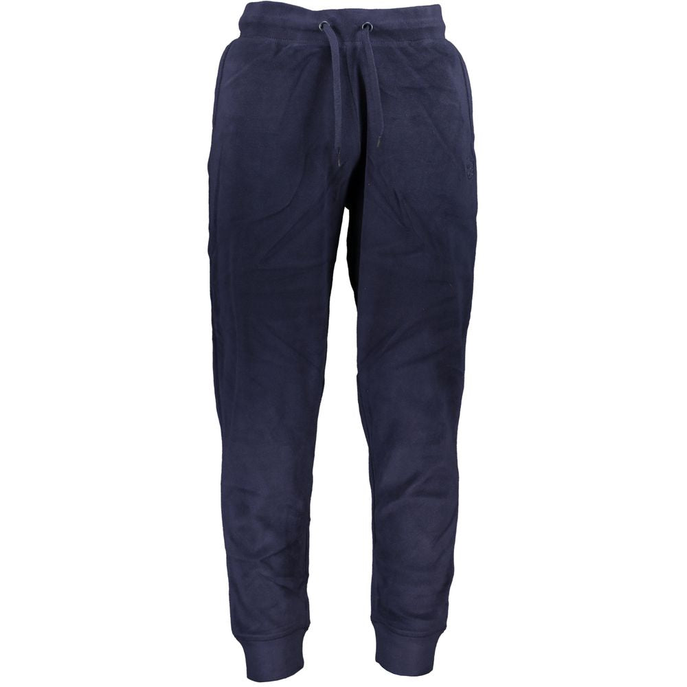 Blue Polyester Pant