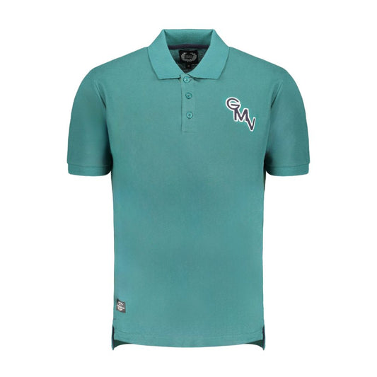 Green Cotton Polo Shirt