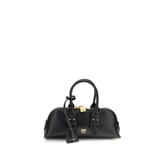 Black Calf Leather Bos Taurus Handbag