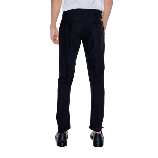 Black Polyester Pant