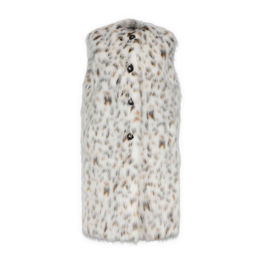 White Marabou Jackets & Coat