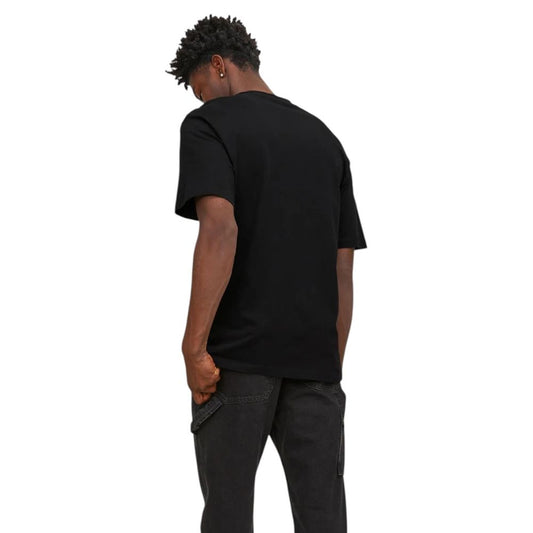Black Cotton T-Shirt
