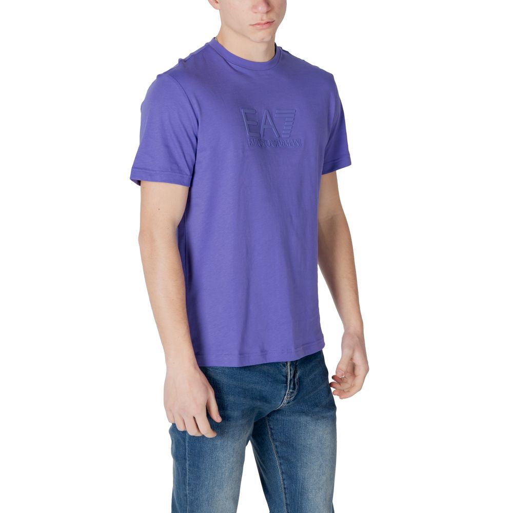 Purple Cotton Polo Shirt