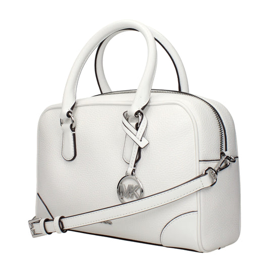 White Leather Handbag