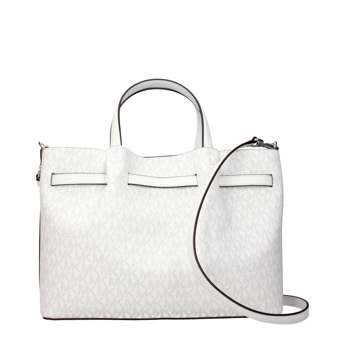 White Fabric Handbag