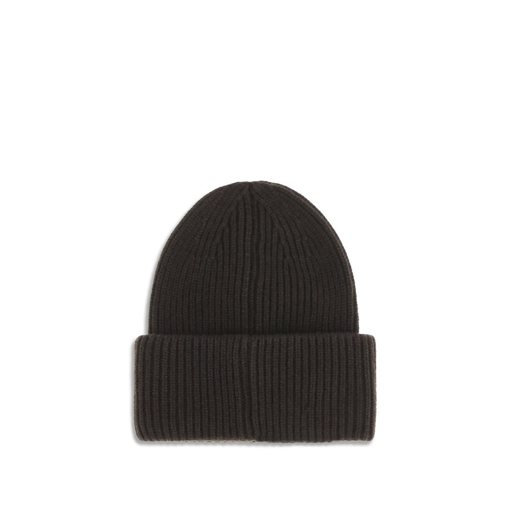 Black Wool Beanie