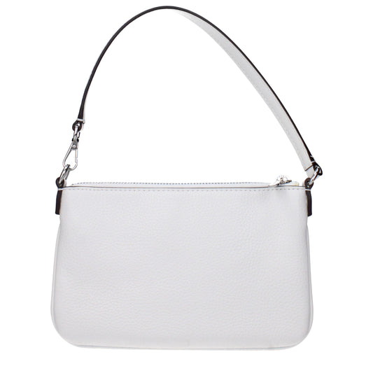 White Leather Handbag