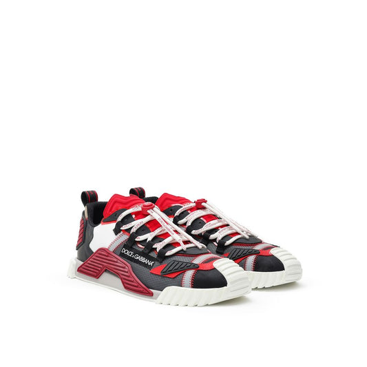 Black Technical Athletic Sneakers