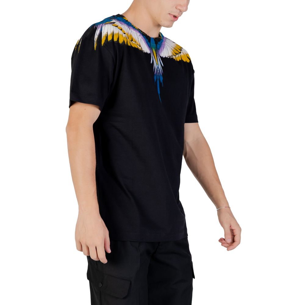 Black Cotton T-Shirt