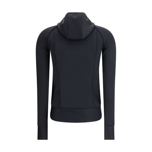 Black Polyester Sweatshirt