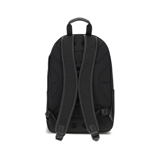 Black Nylon Backpack