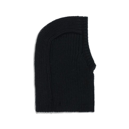 Black Wool Beanie