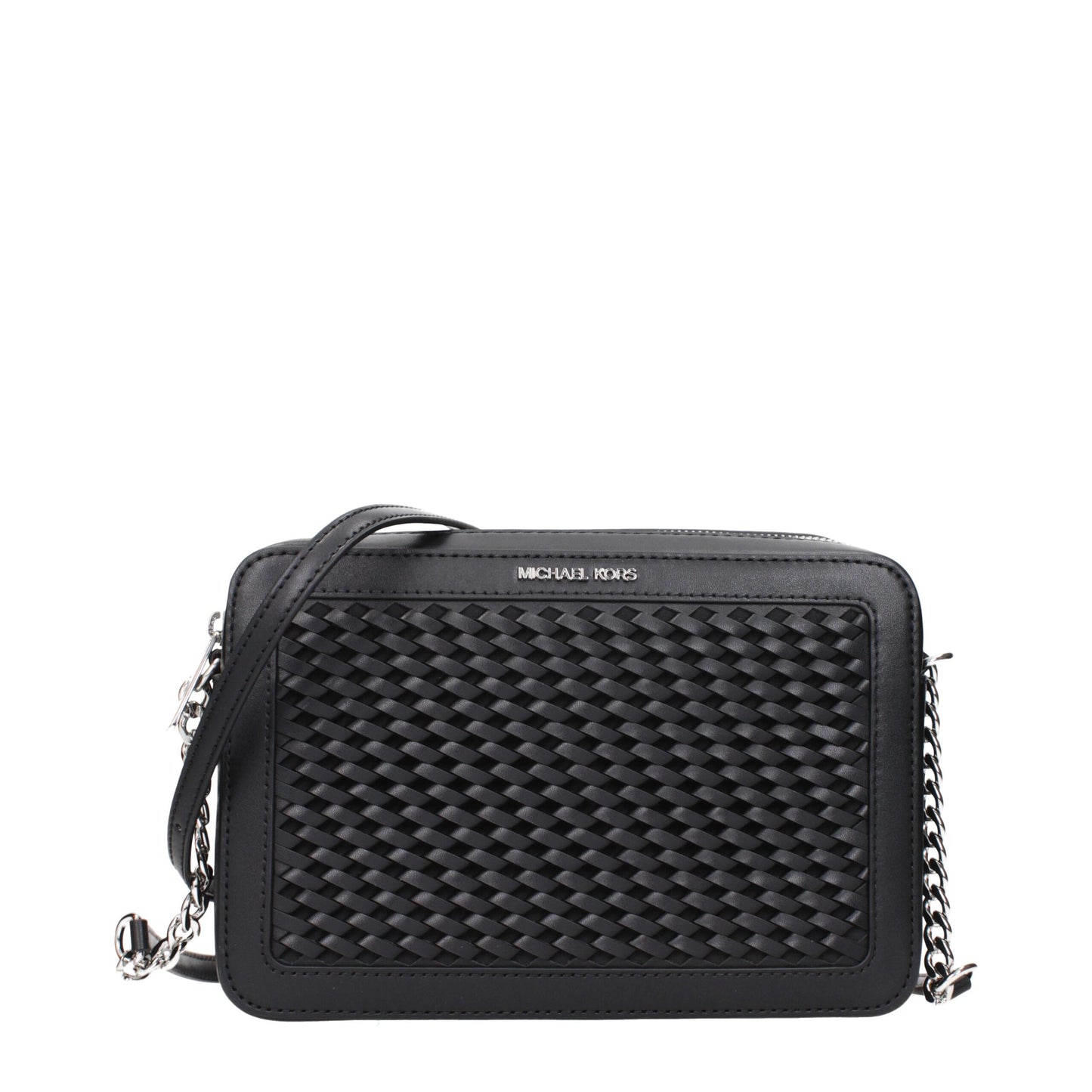 Black Leather Crossbody Bag