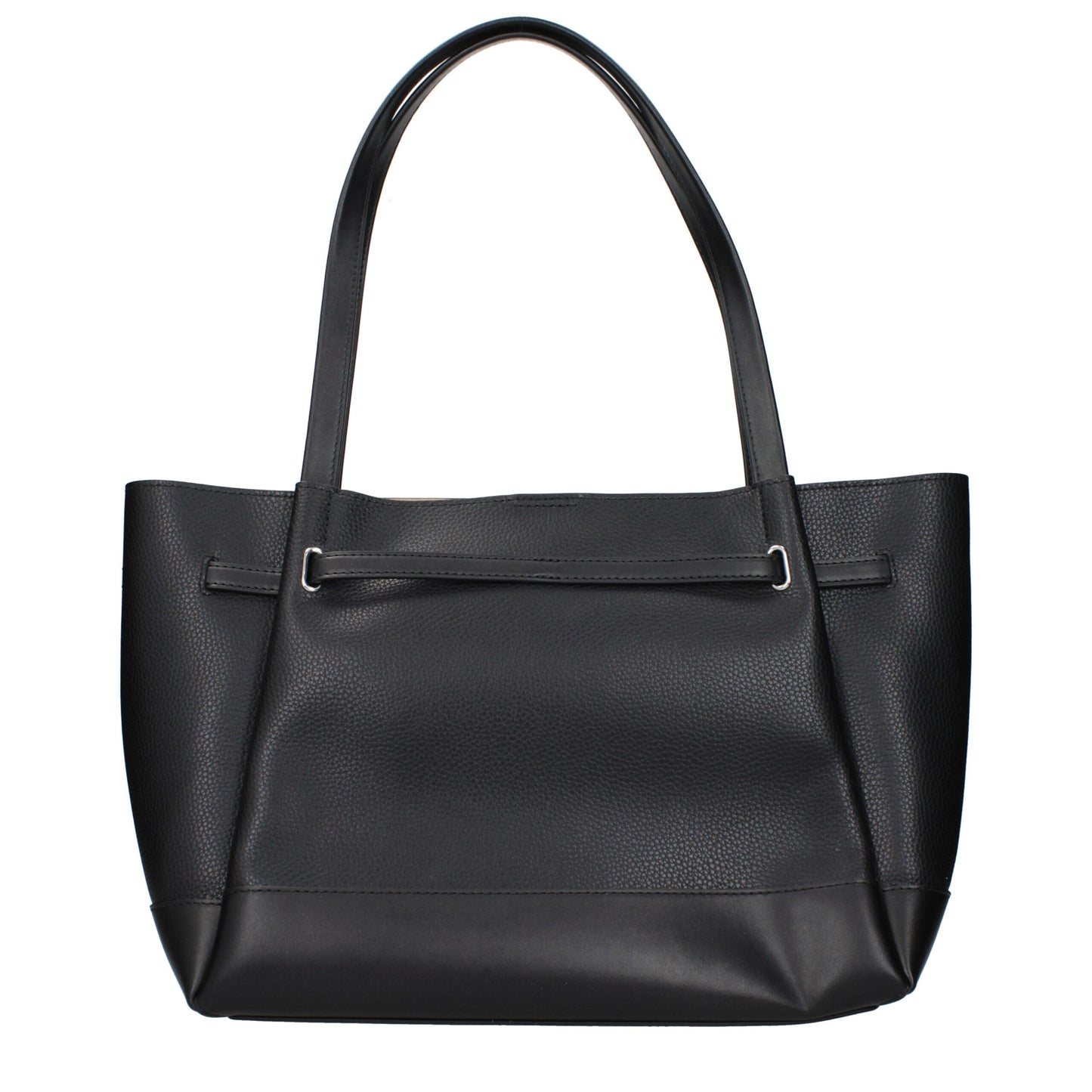 Black Leather Shoulder Bag