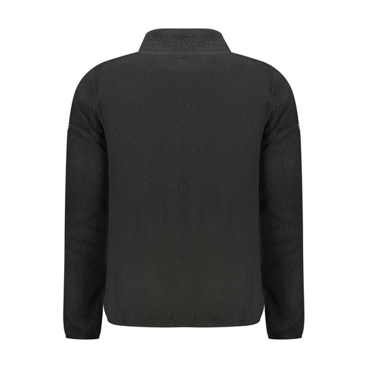 Black Polyester Sweatshirt