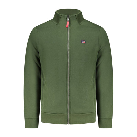 Green Cotton Sweatshirt